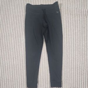 Victoria's Secret Classic Medium Athleisure Waste Tied Comfy Black Leggings